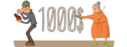 1000$