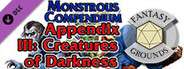 Fantasy Grounds - Monstrous Compendium - Ravenloft Appendix III (2E)